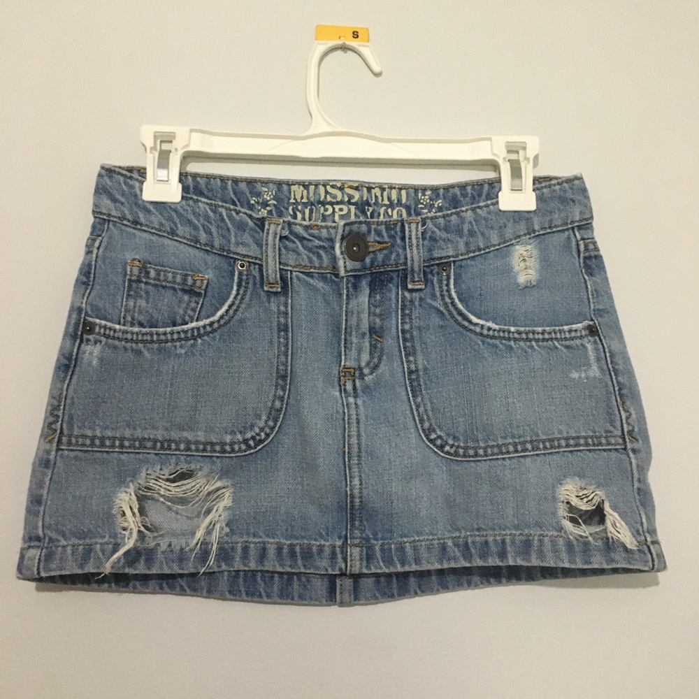 Denim skirt